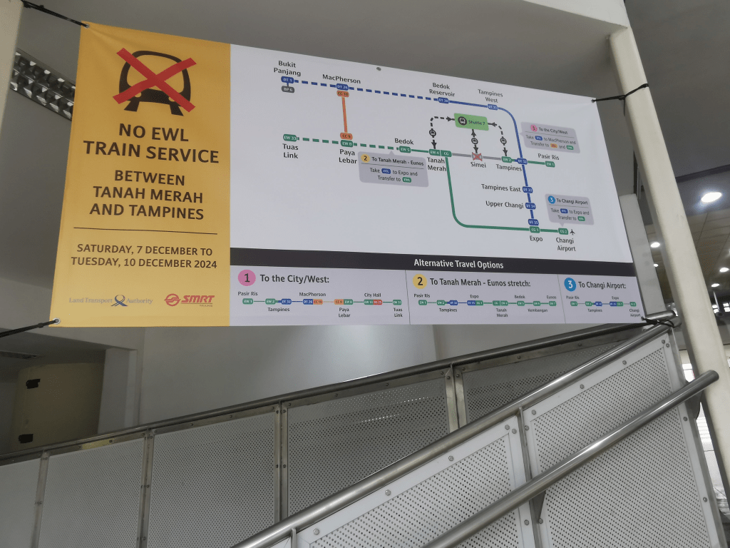 Wayfinding notes, for an upcoming&nbsp;disruption